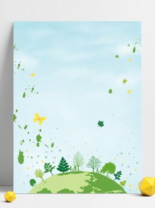 綠色環(huán)保背景卡通店鋪背景圖片免費(fèi)下載 千圖網(wǎng)